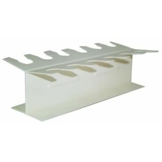 PORTATIMBRI LINEARE 10 POSTI 075 BIANCO