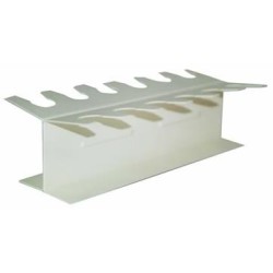 PORTATIMBRI LINEARE 10 POSTI 075 BIANCO