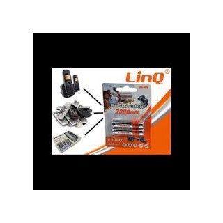BATTERIA MINISTILO RICARICABILI AAA ALCALINA LINQ NI-MH2300 CONF. 2PZ