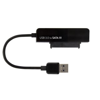 Adattatore da USB 3.0 a SATA III per collegare hard disk o SSD a PC
