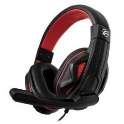 FENNER TECH CUFFIE GAMING SOUNDGAME + MICROFONO PC/CONSOLE RED