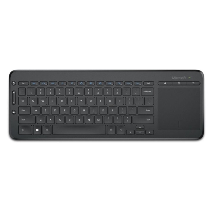 Microsoft All-in-One Media Keyboard tastiera RF Wireless Inglese Nero