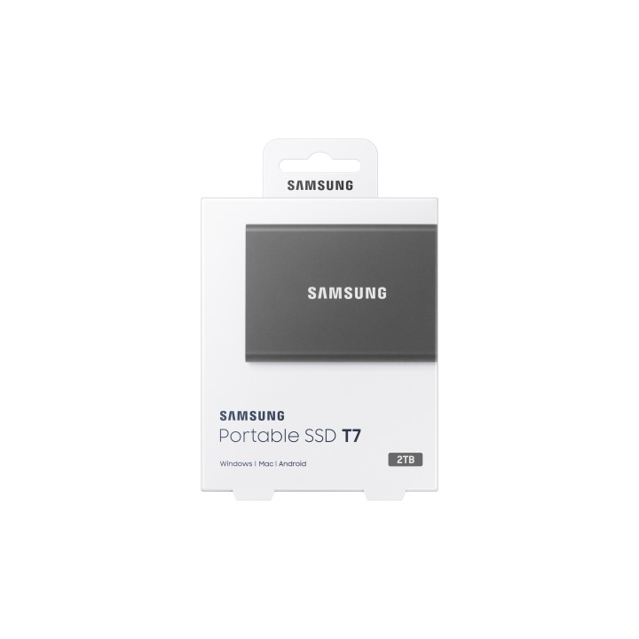 Samsung Portable SSD T7 2 TB Grigio