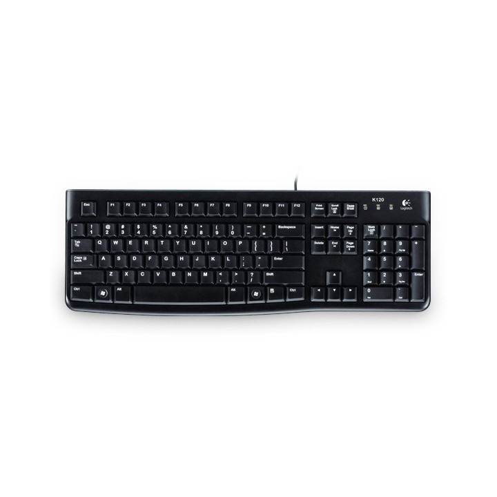 Logitech Keyboard K120 for Business tastiera USB QWERTY Italiano Nero