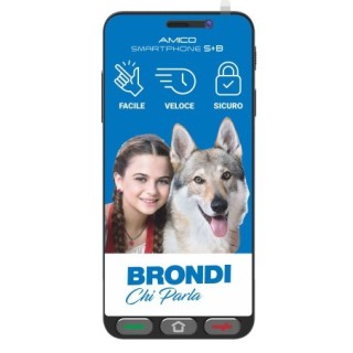 Brondi Amico Smartphone S+B Nero