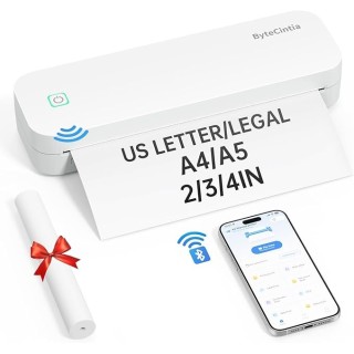 Stampante Portatile, D80 Stampante Termica A4