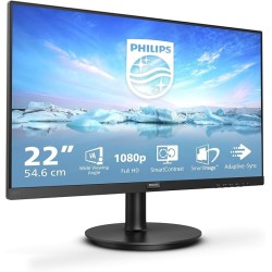 Philips Monitor  221V8 da 22", Adaptive Sync 75 Hz, VA, Full HD