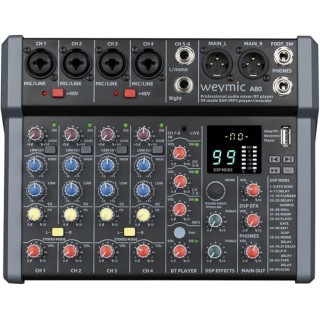 Weymic A80 Professional Mixer for Recording