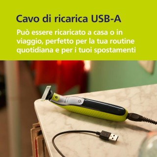Philips OneBlade QP2834/31 - Regolabarba elettrico 360