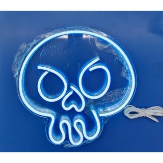 NEON LED GRAFFITI SKULL FOREVER LIGHT