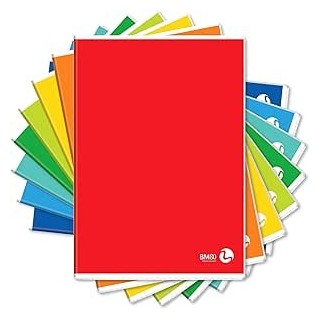 Confezione quaderni a quadri 10pz