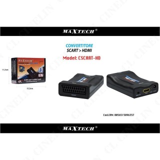 convertitore video da scart a hdmi maxtech