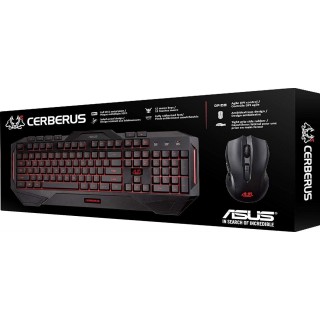 TASTIERA GAMING ASUS CERBERUS Retroilluminata & MOUSE OTTICO GAMING