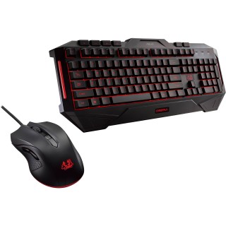 TASTIERA GAMING ASUS CERBERUS Retroilluminata & MOUSE OTTICO GAMING