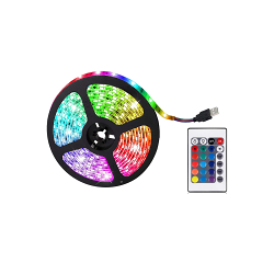 Led strip multicolore usb con telecomando