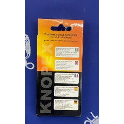 Microfono jack per cuffie knopex