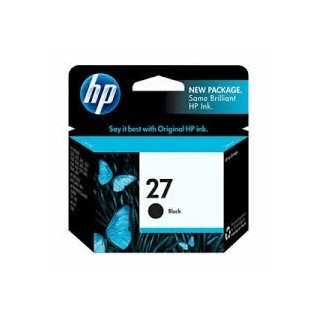 Cartuccia originale hp 27 bk