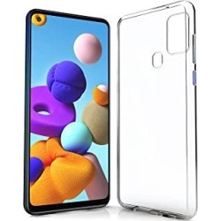 Cover per samsung A21s custodia trasparente compatibile