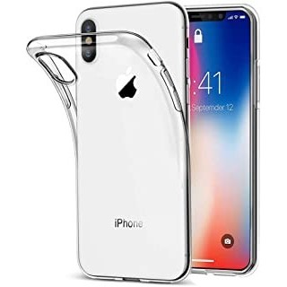Cover per iphone X/XS custodia trasparente compatibile