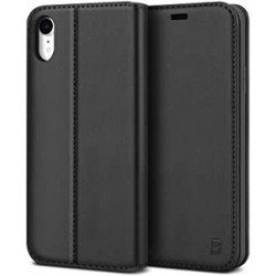 custodia a libro per iphone XR flip cover compatibile