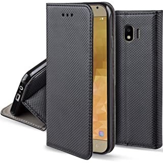 custodia a libro per samsung J4 flip cover compatibile