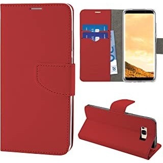 custodia a libro per samsung S8 flip cover compatibile